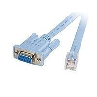 Cisco Console Cable 6FT with New Retail, 6, 77E+81 (New Retail RJ45 and DB9F)