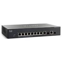 Cisco SG300-10SFP 8 Port Managed Desktop Switch