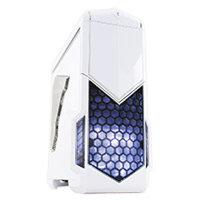 CiT Spectre Gaming Case 2 x USB3 Side Window Toolless Card Reader White