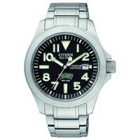 Citizen Eco-Drive Royal Marines Commando Super Tough men\'s stainless steel bracelet watch