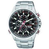 citizen eco drive red arrows world chronograph at mens stainless steel ...