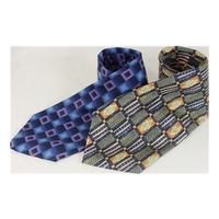 Ciro Citterio x2 - one size - multi - silk ties