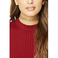 circle cutout choker