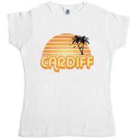 City Sunset - Cardiff Womens T Shirt