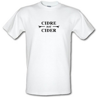 Cidre Not Cider male t-shirt.