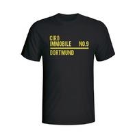 ciro immobile borussia dortmund squad t shirt black