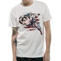 Civil War Captain America X-Large T-shirt