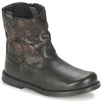 citrouille et compagnie jougri girlss childrens high boots in black