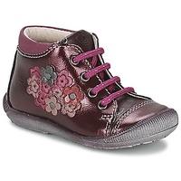 citrouille et compagnie tilae girlss childrens mid boots in purple