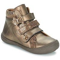 citrouille et compagnie falie girlss childrens mid boots in gold