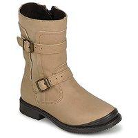 Citrouille et Compagnie AVINI girls\'s Children\'s Mid Boots in BEIGE