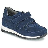 citrouille et compagnie alouette boyss childrens shoes trainers in blu ...