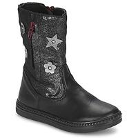 citrouille et compagnie remiz girlss childrens high boots in black