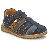 citrouille et compagnie zidou boyss childrens sandals in blue