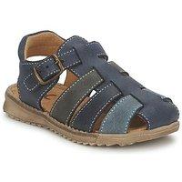 citrouille et compagnie zidou boyss childrens sandals in blue