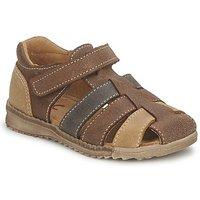 citrouille et compagnie frinoui boyss childrens sandals in brown