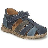 citrouille et compagnie frinoui boyss childrens sandals in blue