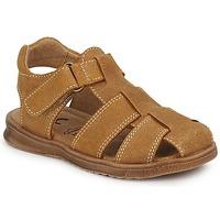 citrouille et compagnie meltoune boyss childrens sandals in beige