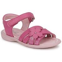 citrouille et compagnie beldaf girlss childrens sandals in pink