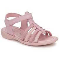 citrouille et compagnie taline girlss childrens sandals in pink