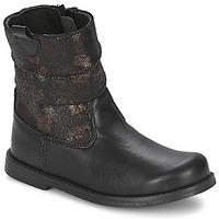 citrouille et compagnie jougri girlss childrens high boots in black