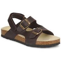 citrouille et compagnie baldode boyss childrens sandals in brown