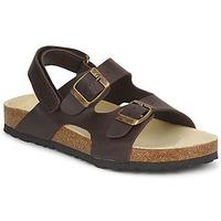 citrouille et compagnie baldode boyss childrens sandals in brown