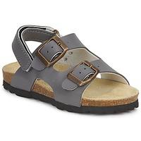 citrouille et compagnie baldode boyss childrens sandals in grey