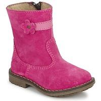 Citrouille et Compagnie PISTY girls\'s Children\'s Mid Boots in pink