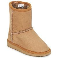 citrouille et compagnie zoono boyss childrens high boots in beige