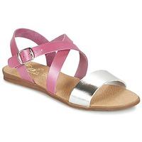 citrouille et compagnie pequeguapo girlss childrens sandals in pink