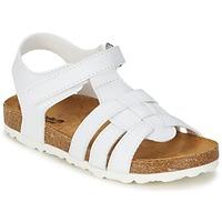 citrouille et compagnie matia girlss childrens sandals in white