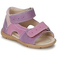 citrouille et compagnie kimmy g girlss childrens sandals in purple