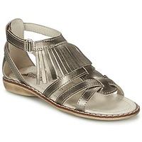 citrouille et compagnie ravipe girlss childrens sandals in gold