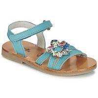 citrouille et compagnie choupinette girlss childrens sandals in blue