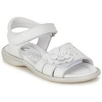 citrouille et compagnie badeka girlss childrens sandals in white