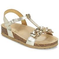 citrouille et compagnie kapiba girlss childrens sandals in gold