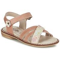 citrouille et compagnie jandoli girlss childrens sandals in beige