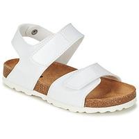 citrouille et compagnie belli joe boyss childrens sandals in white