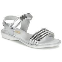 citrouille et compagnie gosagola girlss childrens sandals in silver