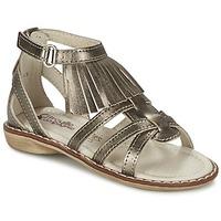 citrouille et compagnie ravipe girlss childrens sandals in gold