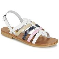 citrouille et compagnie bouqueti girlss childrens sandals in multicolo ...