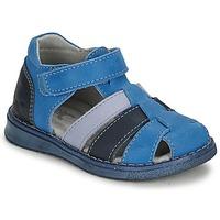 citrouille et compagnie frinoui boyss childrens sandals in blue