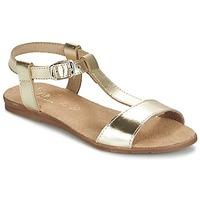 citrouille et compagnie monamania girlss childrens sandals in gold