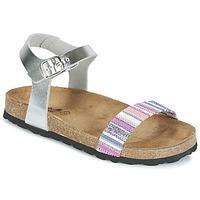 citrouille et compagnie iguana girlss childrens sandals in multicolour