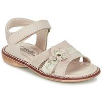 citrouille et compagnie andalia girlss childrens sandals in beige