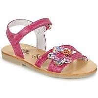 citrouille et compagnie choupinette girlss childrens sandals in pink