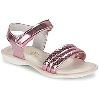 citrouille et compagnie gosagola girlss childrens sandals in pink