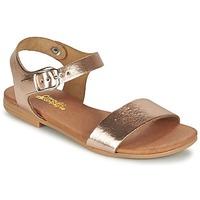 citrouille et compagnie joubi girlss childrens sandals in gold