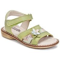 citrouille et compagnie andalia girlss childrens sandals in green